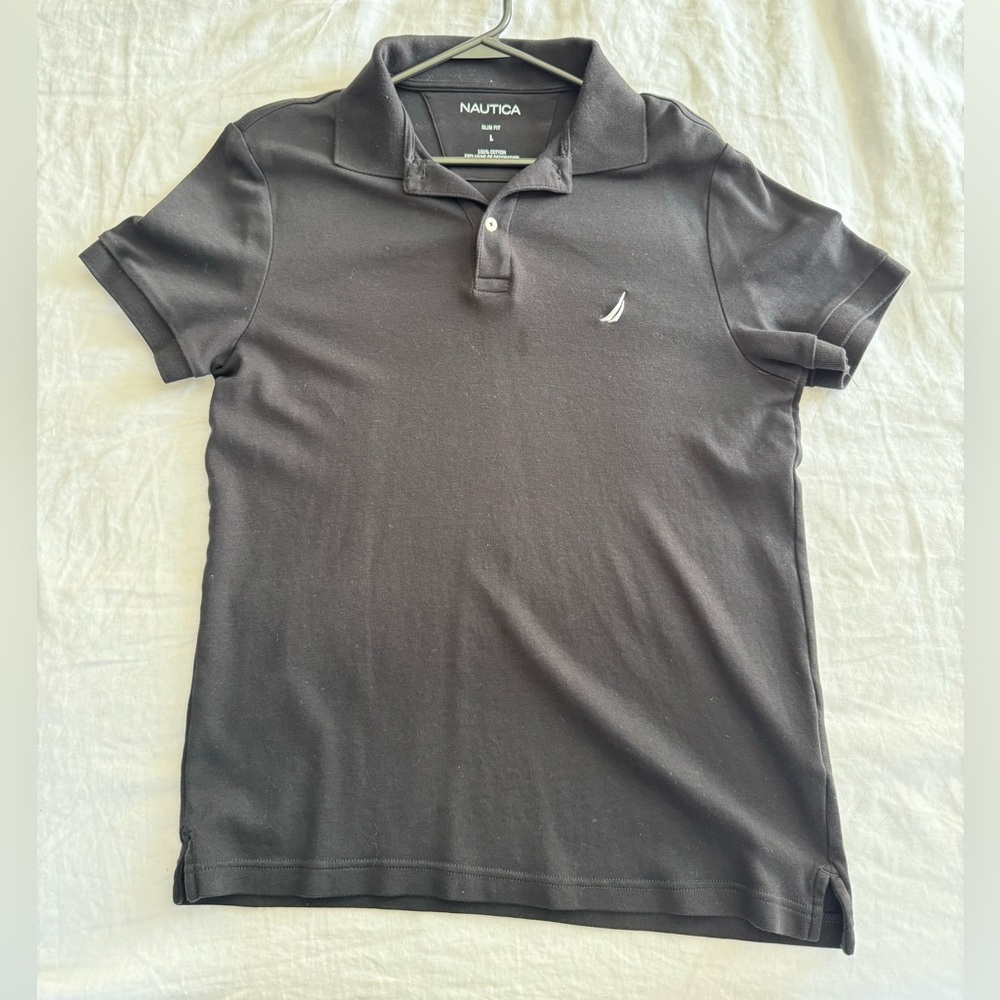 Nautica short sleeve polo shirt.